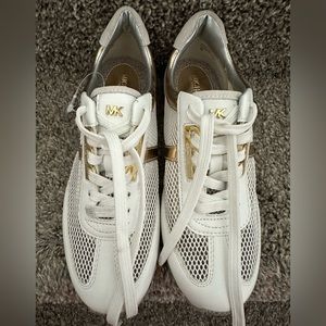 Michael Kors White Tennis Shoes 🤍